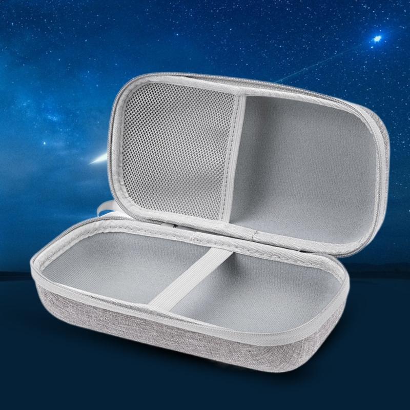 Bolsa Estojo Rígido de Viagem para Mouse Sem Fio MX 3S Estojo EVA à Prova de Choque com Alças de Mão para Mouse de Viagem Leve