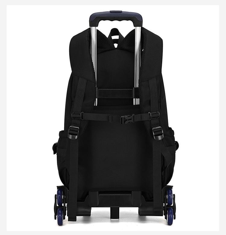 Capacity Backpack For Large Trolley Middle School Boys Climbing Stairs Friendly