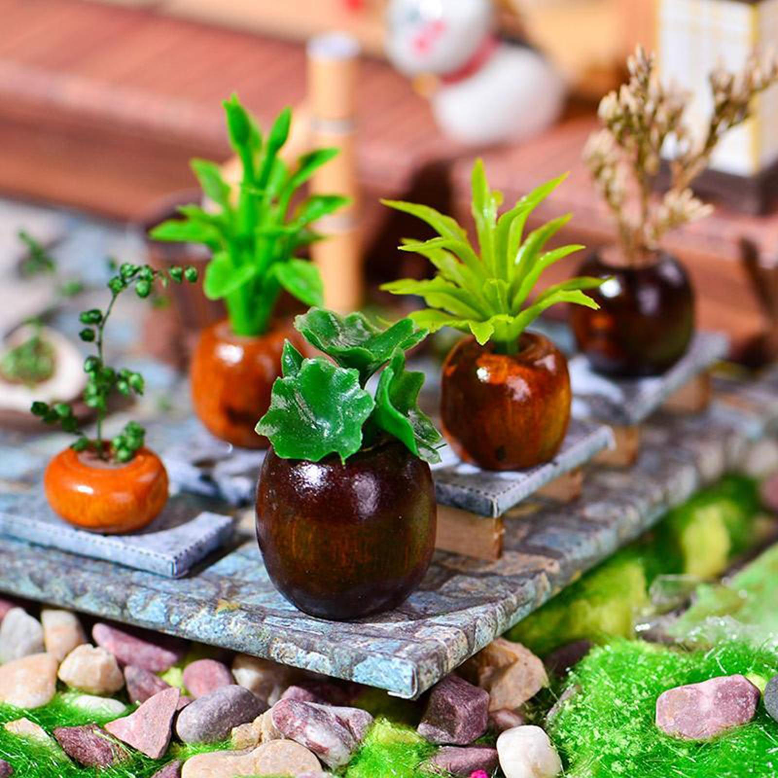 Миниатюрный кукольный домик с мебелью — фото 2