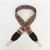 Bag Accessories 3.8 Wide Shoulder Strap Load-reducing Backpack Strap Leopard Print Bag Adjustable Leather Long Shoulder Strap