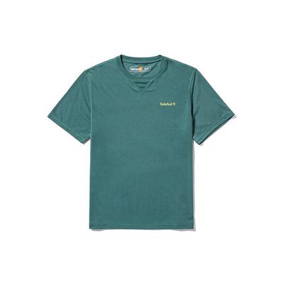 UV-Schutz Schnelltrocknendes Kurzarm-T-Shirt Herren Oberteile Blaugrün A5YZ7-CL6