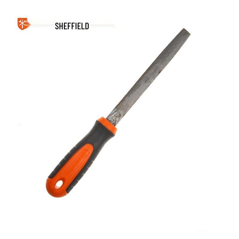 Steel Shield 12-inch Medium Cut Half-Round File