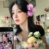 Bohemian Style Orchid Flowers Hair Clip Elegant Hair Accessories Floral Duckbill Clip  Women