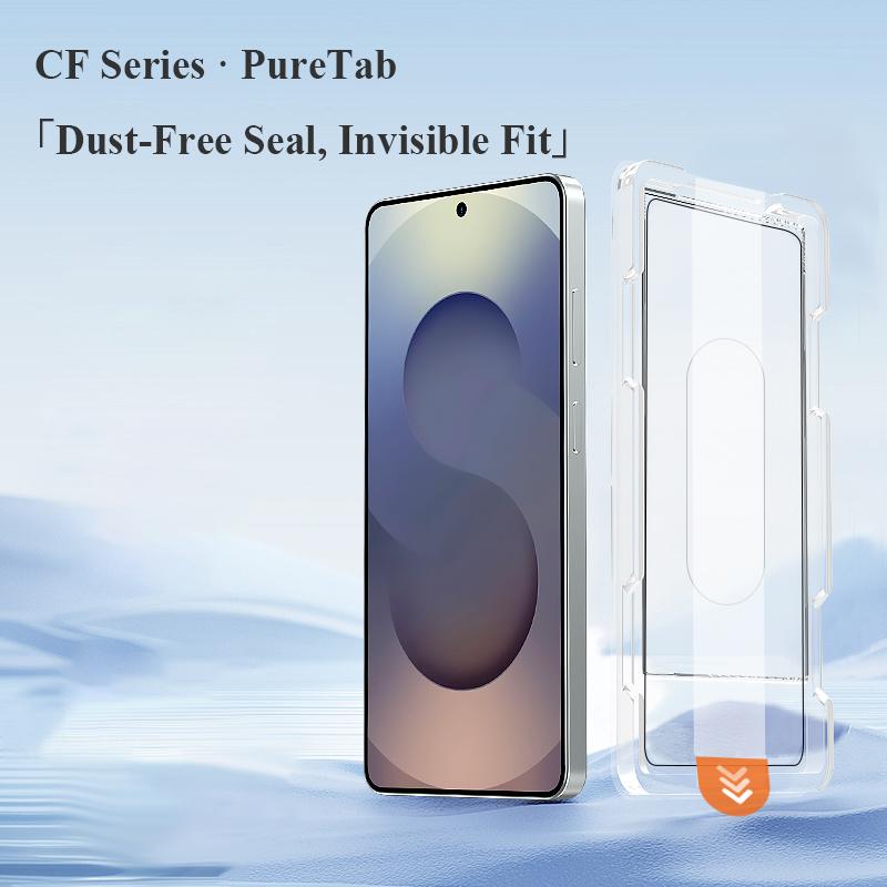LeReach CF For Samsung Galaxy S26 Ultra S26 Plus 5G 2pcs Tempered Glass Film Dust-Free Seal Invisible Fit Screen Protector