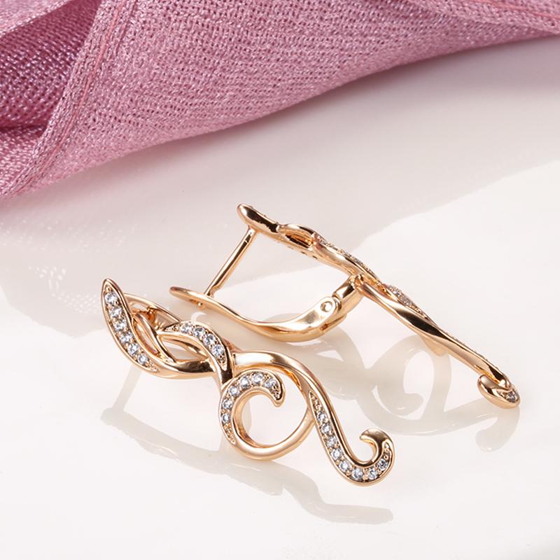 Kinel Fashion Quaste Gold Farbe Lange Damen Ohrringe