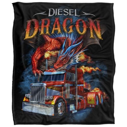 JQ Licensing Silky Dragon Supersoft Blanket