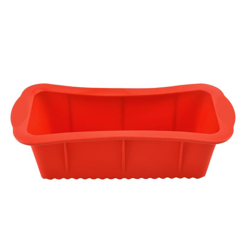 

Форма для тостов, термостойкая, прямоугольная, силиконовая форма для торта, бытовой силиконовый противень, кухонная форма для выпечки хлеба красный