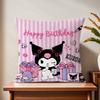 K-Kuromi-I Cute Cushion Cover For Pillow Printing Sofa Decoration Home Car Room Coffee Shop Office Nordic Simplicity
