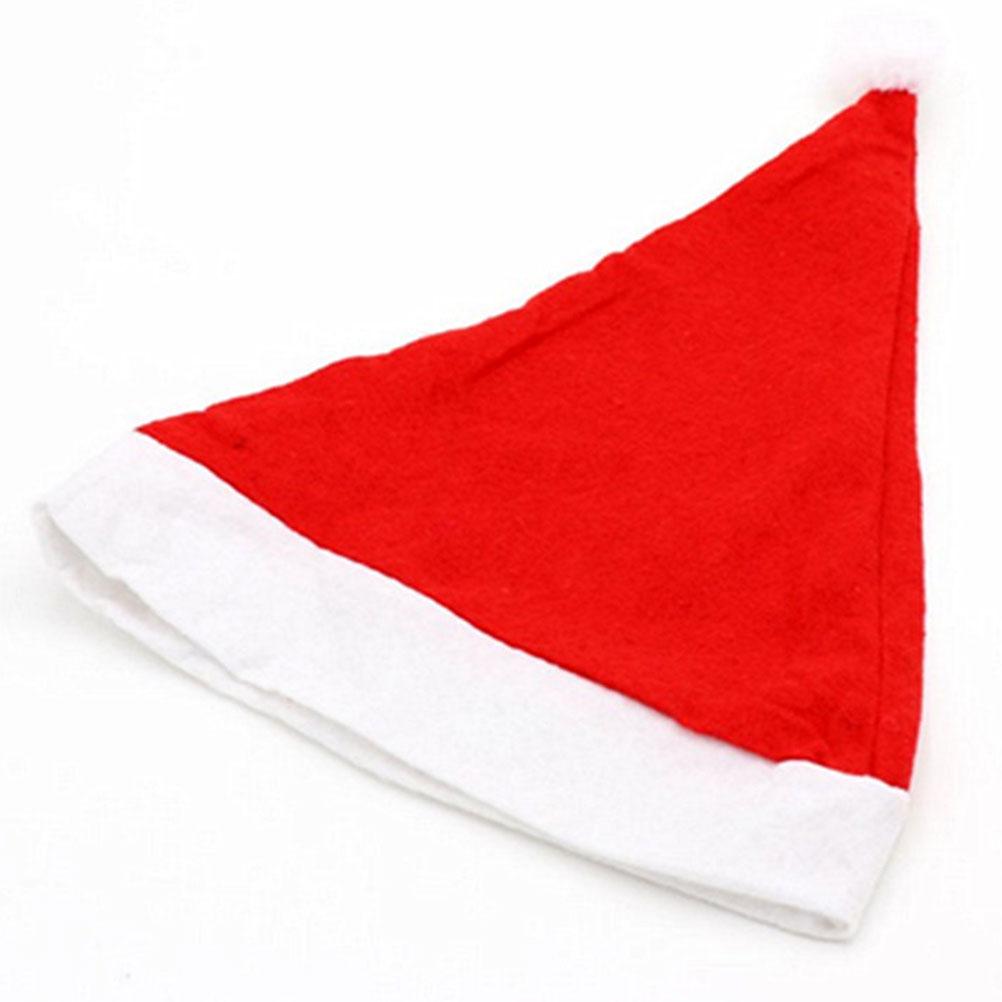 15Pcs Santa Claus Hat Christmas Non-Woven Fabric Hat One Size Fits Most Xmas Party Favors Tree Decorations Outdoor Indoor Use other