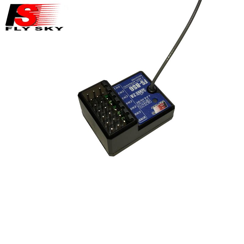 1/2/4 PCS FlySky FS-BS6 Receiver 2.4GHz 6CH AFHDS2 for FlySky FS-GT5 FS-IT4S Transmitter