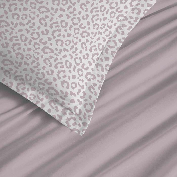 Parure de draps 4 pièces "Vanessa" pour lit 140 x 190 cm Diana Blush