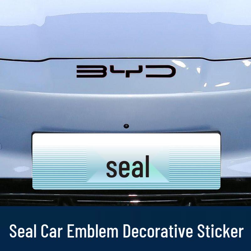 BYD Seal EV Car Logo Sticker for Color Change & Decoration (EVDMI 05, DMI 07, DMI 06, GT 06)