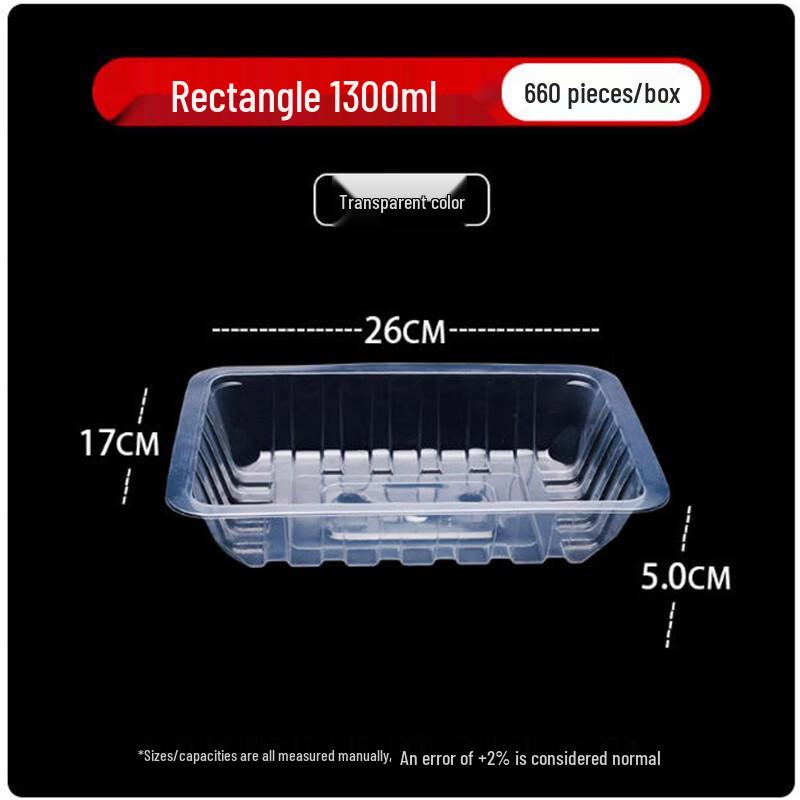 Thickened Fresh-Lock Takeaway Container