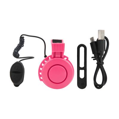 Electric Bike Horn Waterproof USB Rechargeable Bicycle Bell for Mountain Road Bike Scooters