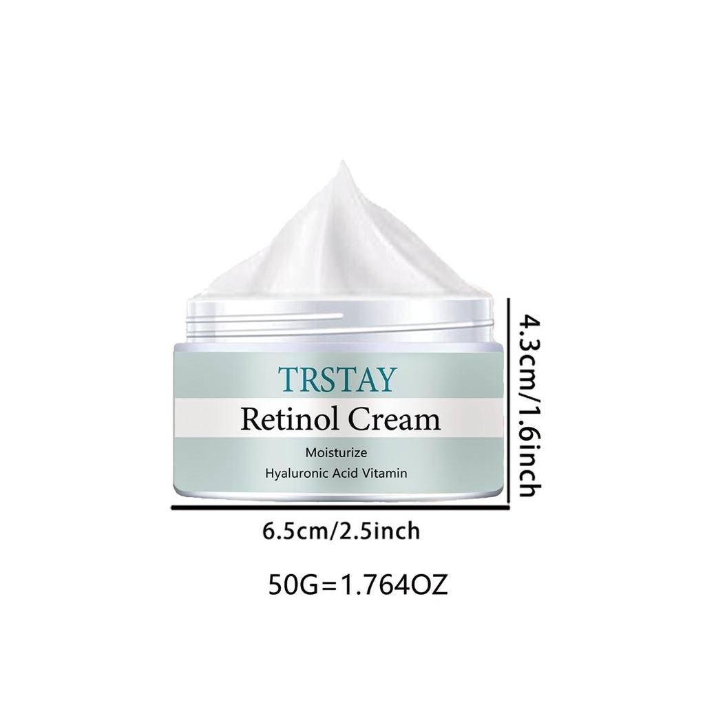 Retinol Hyaluronic Acid Brightening Wrinkle Cream is gentle and non-irritating, smoothing wrinkles and lightening fine lines