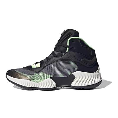 PRO VENTILATE Cushioning Slip Resistant Mid Top Basketball Shoes Men's Black White Green JH8079