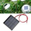 5Pcs  Solar Panel Power Supply Module Board with 30CM Red Black Line DC2V 150mA