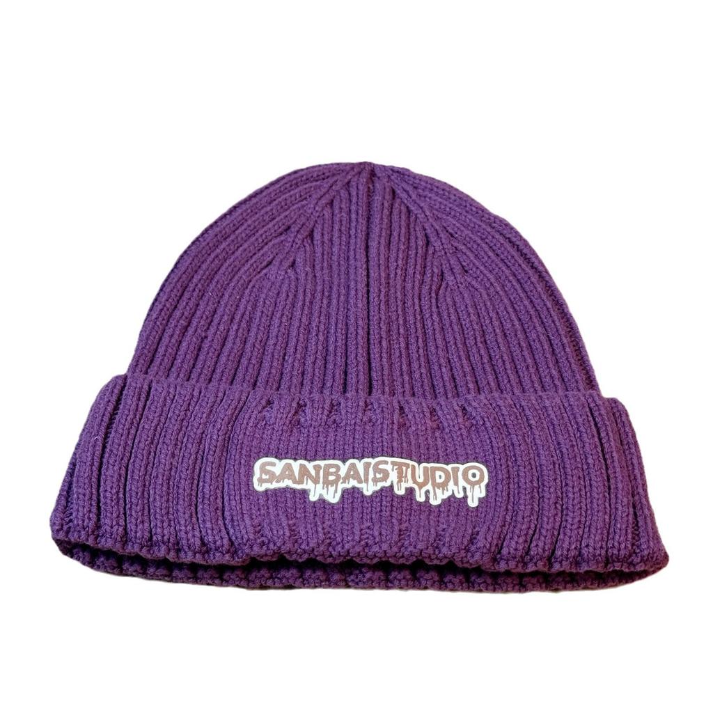 New American Trendy Autumn and Winter Knitted Woolen Hats Warm and Versatile Face Showing Small Cold Hats for Men and Women Fashionable Baotou Hats