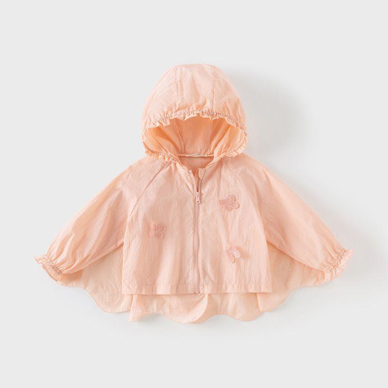 David Bella Girls' Anti-Uv Jacket 2026 Summer New Style Kidsren's Thin Top Baby Sun Protection Cardigan