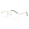 Rimless Square Gold Smartbuy Collection Watson Asian Fit 984d Fashion Unisex Eyeglasses