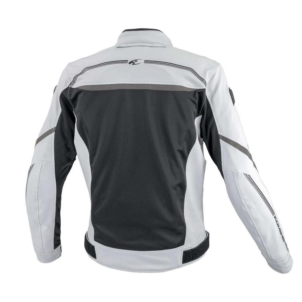 Komine Half Mesh Jacket for CE Standard Sport JK-178 R-SPEC Motorcycles, Spring/Summer, Protectors, Mesh,