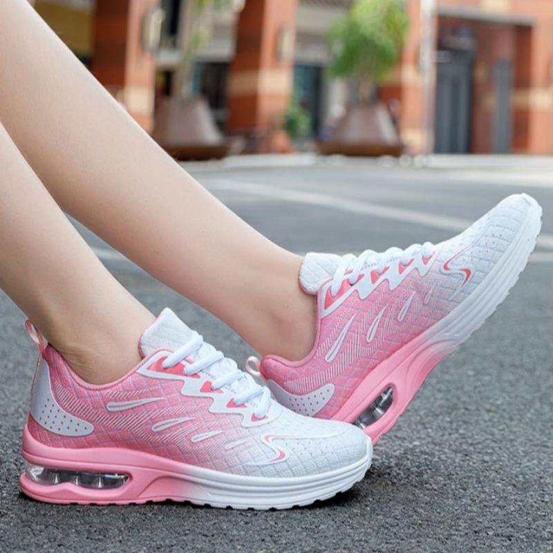 Summer Sneakers Women Running Sneakers Breathable Wear-reaiatant Air-cushion Trainers Basketball Sport Shoes Casual Shoe
