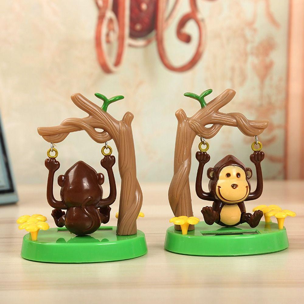 Affe Schwingen Tänzerin Spielzeug Auto Dashboard Innen Solar Powered Tanzen Spielzeug Desktop Ornamente