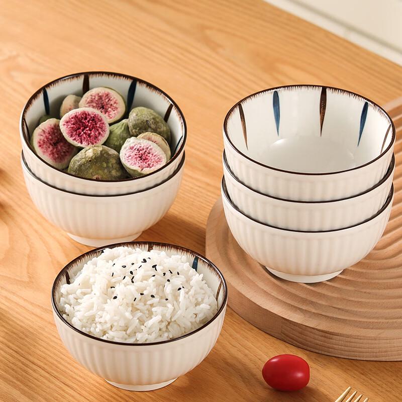 Japanese Ceramic Rice & Noodle Bowl Set