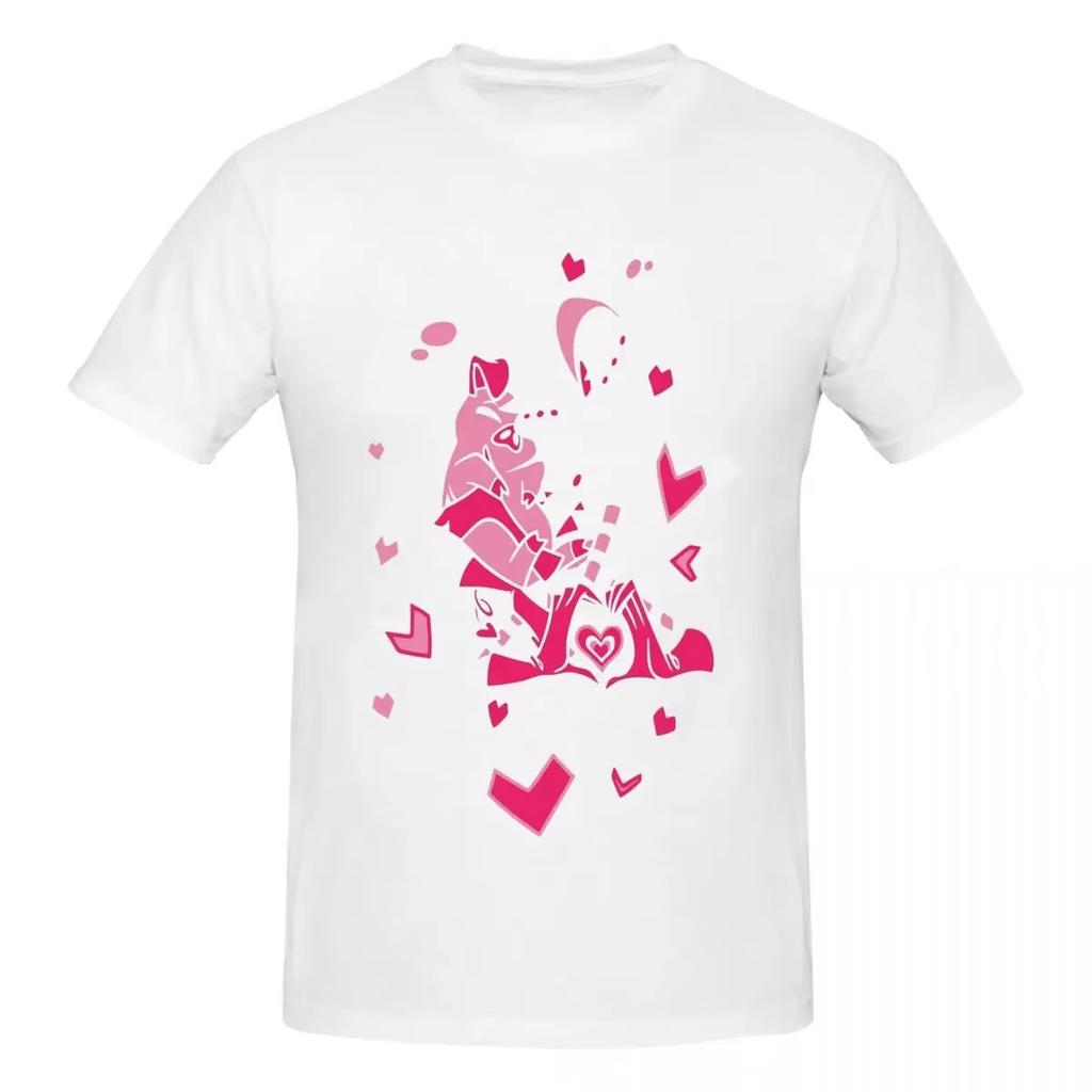 Creative Hazbins Hotels Cute Fat Nuggets TShirts Men Crew Neck Cotton T Shirts Short Sleeve Tees Unique Tops