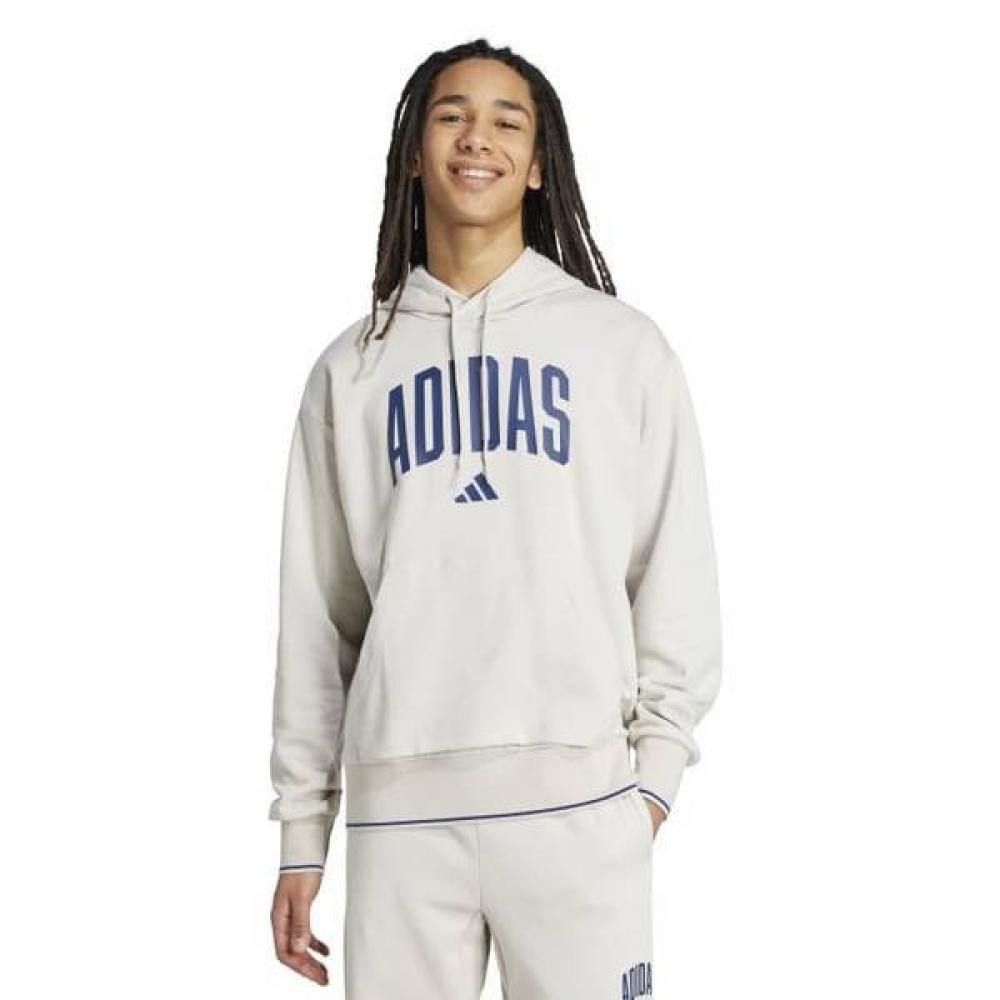 Adidas Unisex College Fleece Long Sleeve Hoodie