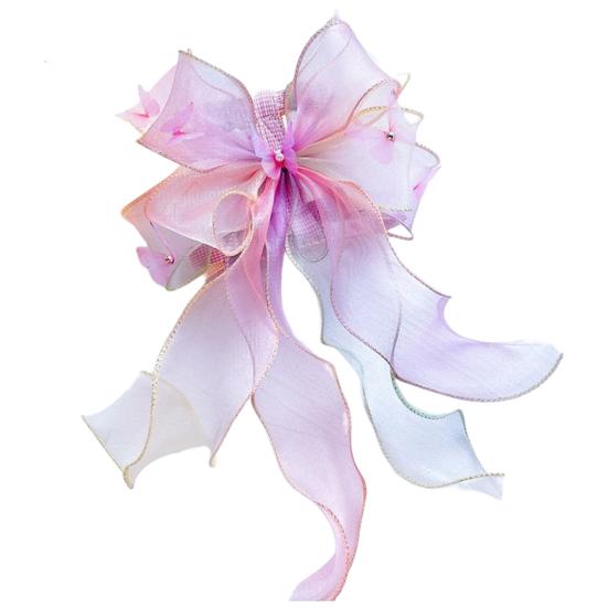 

1 комплект шлейки для кошек прочный градиентный бант в стиле принцессы для домашних животных собак кошек