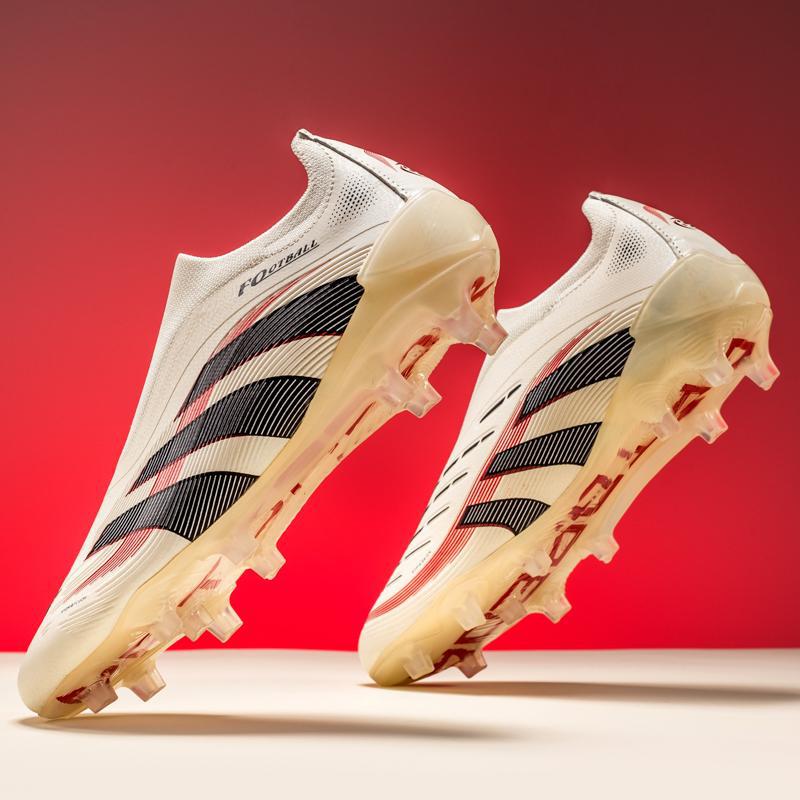 Foreign trade 2025 craft youth football boots student grass AG long spikes for men and women green shade training sneakers