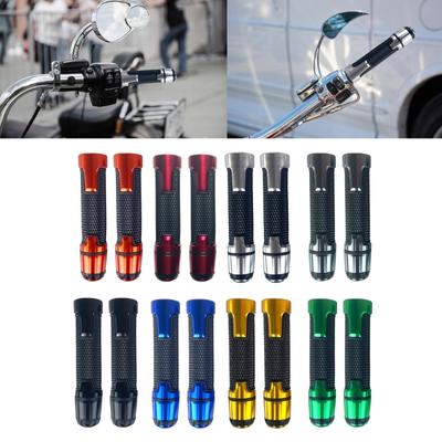 2ks Motocyklové gripy Protišmykové Gumové Riadidlá Gripy 7/8" 22mm Motocyklové Pohodlné Ručné Riadidlá Gripy Gripy