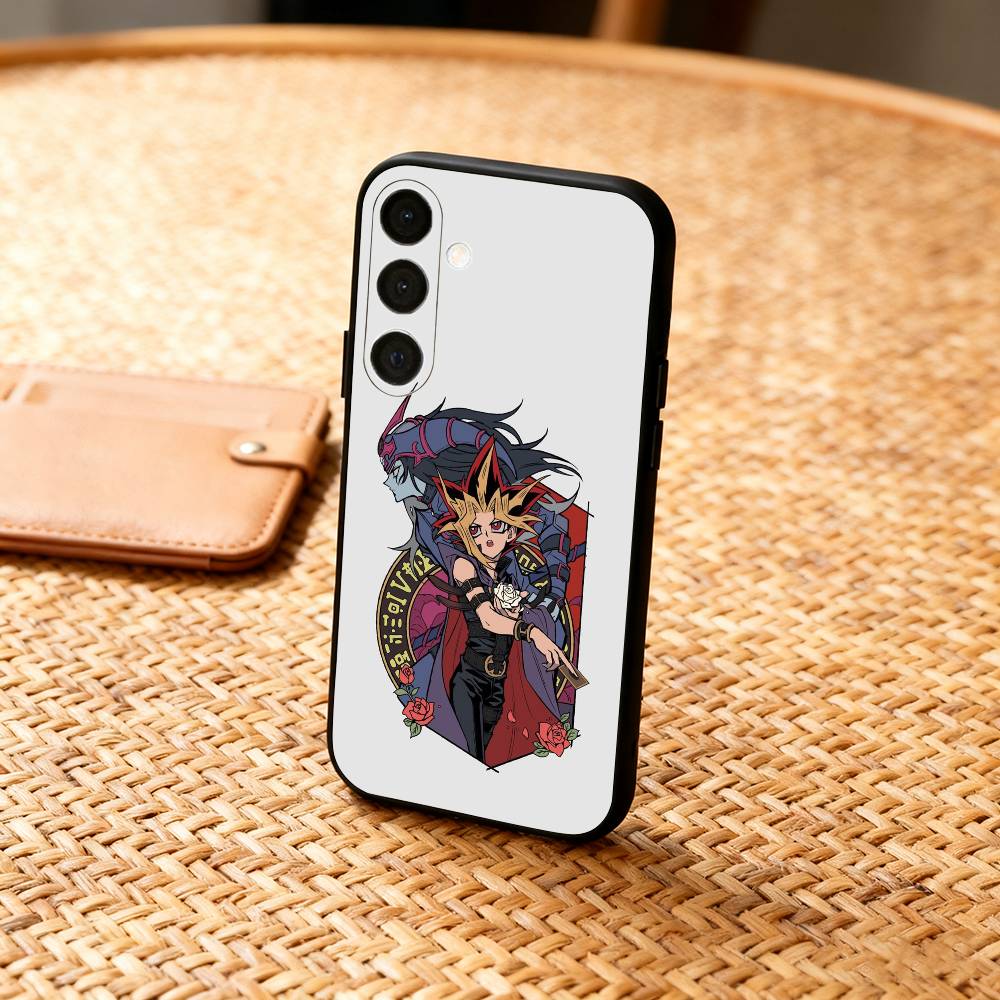 Yu-Gi-Oh Anime Phone Case For Samsung A73,72,71,53,52,51,22,91,80, Soft Black Cover