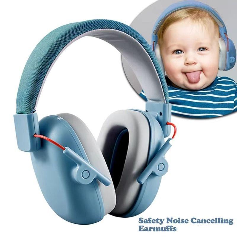 Anti Noise Baby Earmuffs Adjustable Hearing Protection Noise Reduction Ear Protector Noise Cancelling Ear Protection Earmuffs