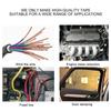 Universal Car Door Lock Protector Anti-shock Tape Shock Absorber Trunk Sound Insulation Pad Anti-noise Buffer Cable Wiring