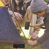 4M Outdoor Camping Reflective Rope Tent Fixed Rope Canopy Windproof Umbrella Rope Adjustable Outdoor Camping Rope