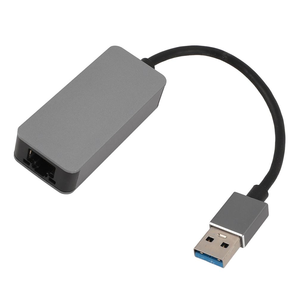 USB to Ethernet Adapter 2.5G 10 100 1000 2500Mbps Aluminum Alloy USB C to RJ45 Gigabit Ethernet Adapter for Laptop