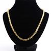 Men' Gold Chain Royal Byzantine Chain GOLD PLATED + FREE