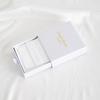 24/50/100Sets Custom Logo 9x9x2.5cm Jewelry Drawer Box 8x8cm Microfiber Strip Bags Can Debossed Logo For Earrings Rings Necklace