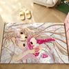 Anime C-chobits Carpet Bathroom Anti-slip Mat Door Mat Home Decoration Mat Entrance Door Mat Scratch-resistant Door Mat