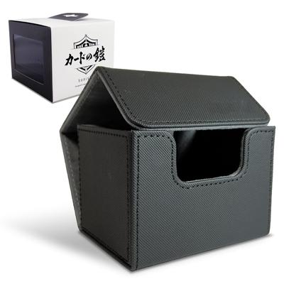 Card Armor Deck Case 120 Cards To Put Side Trading Card Case Compatible with Pokeka One Piece Duema Black Sunista [Easy In]