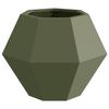 Planter Olive Green 50 X 50 X 40 Cm Steel