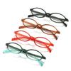 Women Anti-fatigue Reading Glasses Vintage Ins Oval Frame Presbyopia for Ladies Men Fashion Retro Transparent Plus Eyeglasses