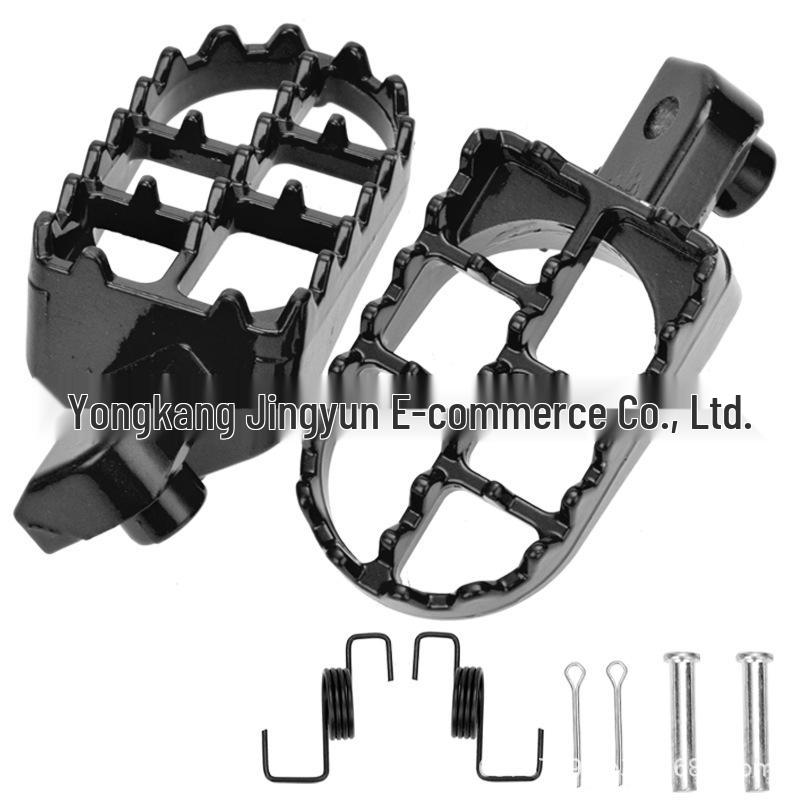 

Yamaha PW50/PW80/TW200 Off-Road Kids Motorcycle Foot Pegs and Footrests чёрный