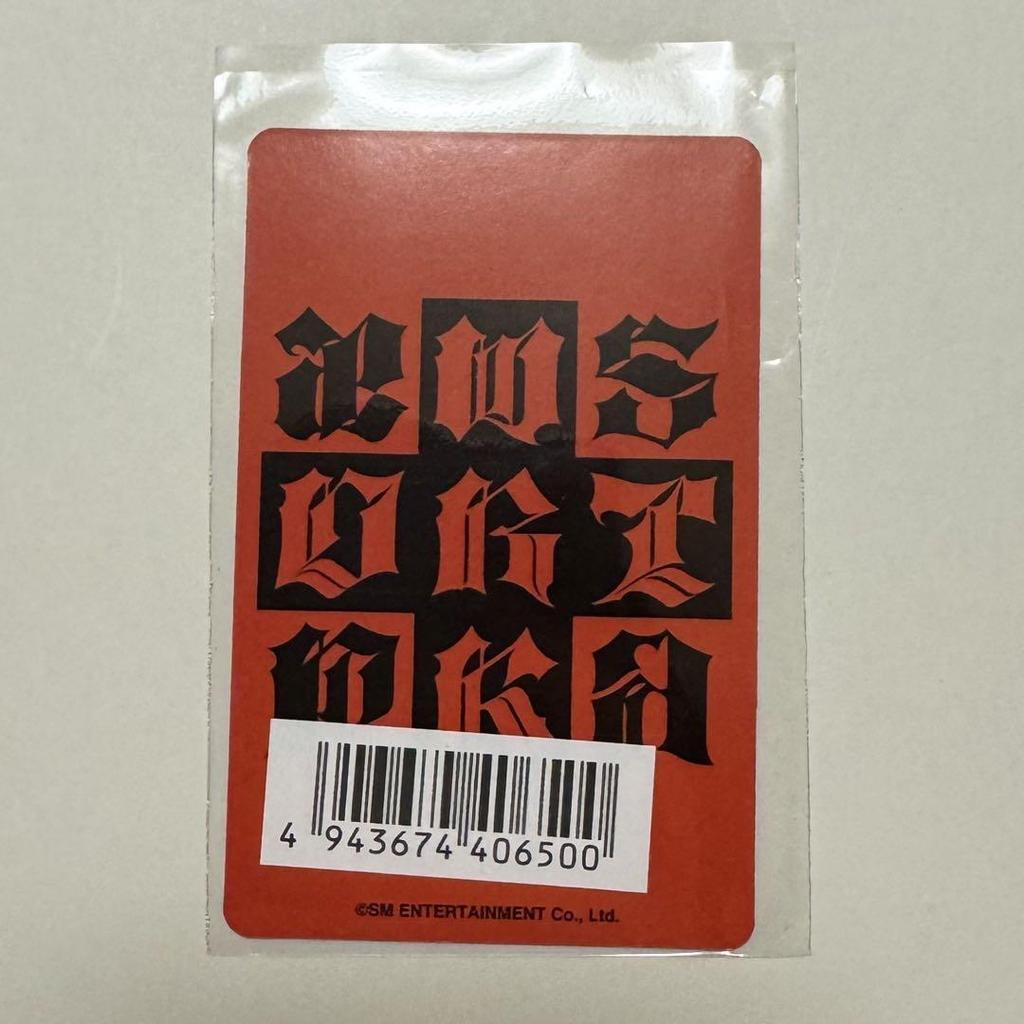 [USED] Aespa DirtyWork Warner Bonus Unit Trading Card