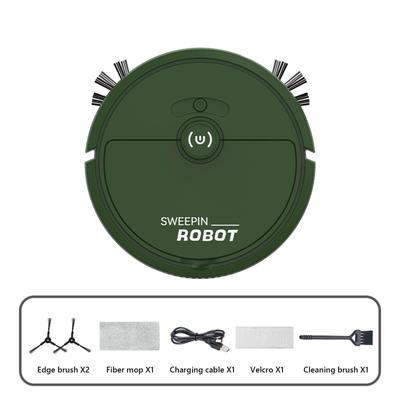 Sweeping Robot USB Charging Sweeping Mopping Suction Three In One Vacuum Cleaner Household Gifts Small Appliances
