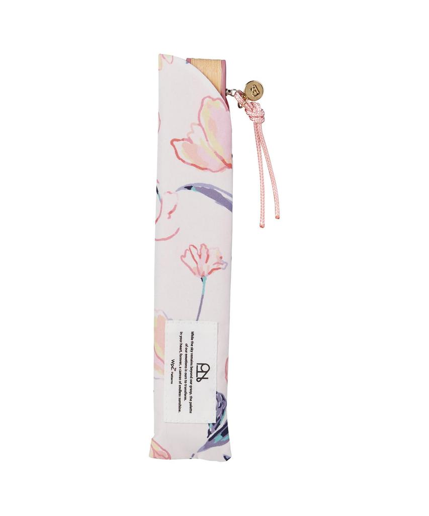 Patterns Gift Boxed Folding Wave Floating Tulip for Heatstroke Auspicious Gift Wpc. Fan, Type, Design, Women's, Stylish, Cute, Commuting, School,