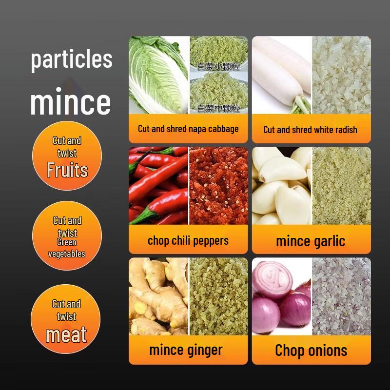 Commercial Electric Vegetable Mincer & Chopper