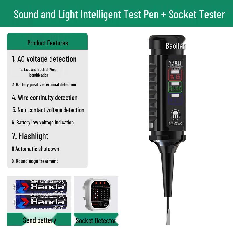 Baolian Hochleistungs-Multifunktions-Spannungsprüfer-Schraubendreher
